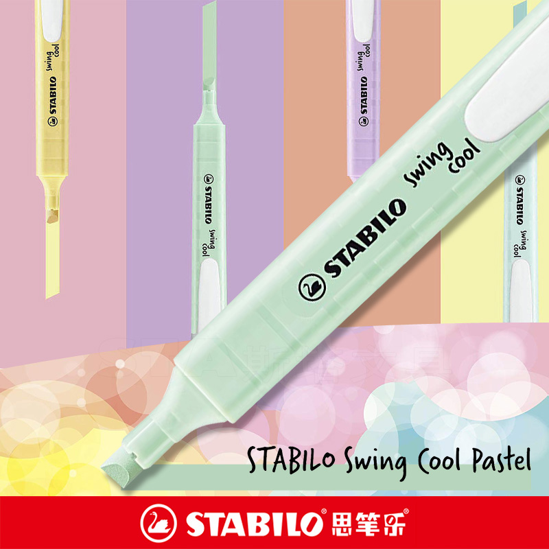 6 Pcs STABILO Highlighter 275  - Stabilo Marker Swing Cool ulasan dan harga
