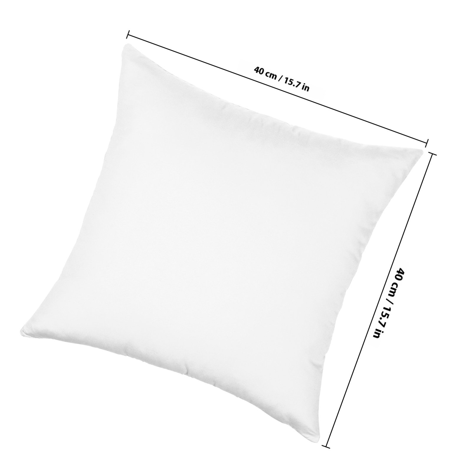 4Pcs White Sublimation Pillow  - Pillow Cover Sublimation ulasan dan harga