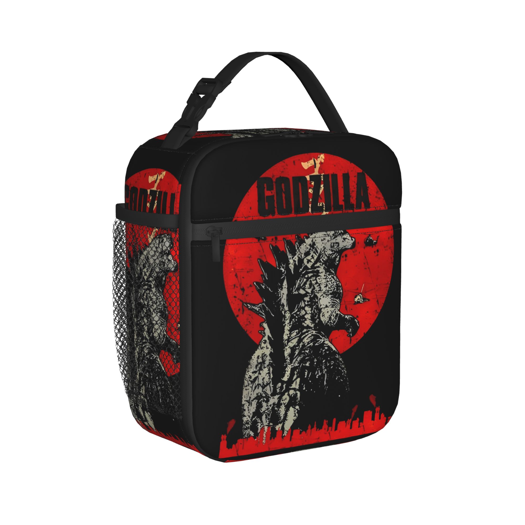 Godzillaed  Insulated Lunch Ba - Tote Bag Sublimation ulasan dan harga